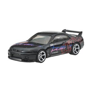 Mattel Hot Wheels Basic Die-Cast Single Pack 1:64, Nissan Skyline GT-R (BCNR33) (HYY04 Group 5785-97JN)