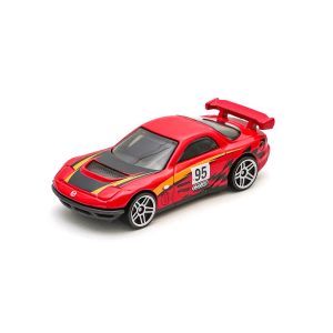 Mattel Hot Wheels Basic Die-Cast Single Pack 1:64, ''95 Mazda RX-7 Drift (JBB57 Group 5785-97JN)