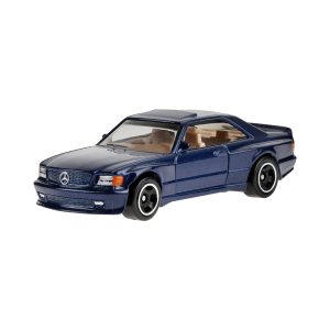 Mattel Hot Wheels Basic Die-Cast Single Pack 1:64, ''89 Mercedes-Benz 560 SEC AMG (JBB85 Group DTV55-972Q)