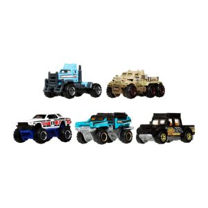 Mattel Matchbox 1:64 Scale Die-Cast Toy Cars or Trucks, Set of 5 (JBX27)