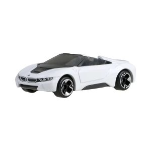 Mattel Hot Wheels Themed Silver Series Hybrid Speed BMW i8 Roadster (JCB76 Group GDG44-977P)