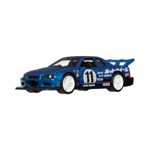 Mattel Hot Wheels Pull-Back Speeders - 1999 Nissan Skyline GT-R (R34)