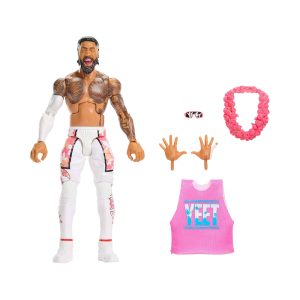 Mattel WWE Elite Jey Uso Action Figure, Series #124 Set, 6-Inch Collectible With Articulation & Accessories