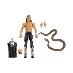 Mattel WWE Elite Collection Premium Live Event Jake “The Snake” Roberts Action Figure Set, Wrestlemania