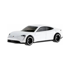 Mattel Hot Wheels Basic Die-Cast Single Pack 1:64, Porsche Taycan Turbo S (JJJ05 Group 5785-97KB)