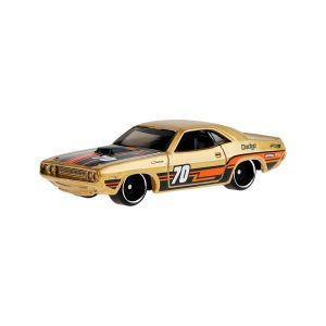 Mattel Hot Wheels Basic Die-Cast Single Pack 1:64, 70 Dodge Hemi Challenger (JJJ07 Group 5785-97KB)