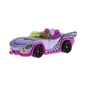 Mattel Hot Wheels Basic Die-Cast Single Pack 1:64, Monster High Ghoul Mobile (JJJ19 Group 5785-97KB)