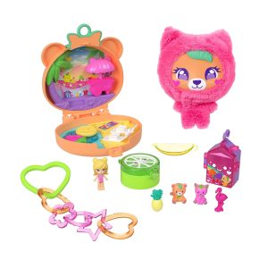 Mattel Polly Pocket Plushie Bear Compact