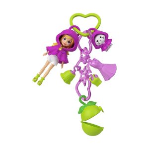 Mattel Polly Pocket Keychain Style Kit Fruit Fashions And Charm Accessories