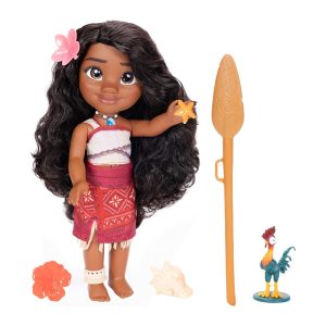 Jakks Pacific Cartoon Animation: Disney - Moana 2 - Moana My Singing Doll & Hei Hei (14 Inch)