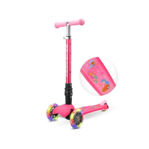 BOLDCUBE - Tenny Fold - Mermaid 3 LED Wheel Scooter (BC-TF3WS-SKY019)