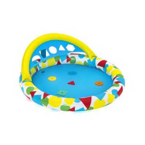 Bestway 47 X 46 X 18/1.20M X 1.17M X 46Cm Lil Splash & Learn Baby Pool