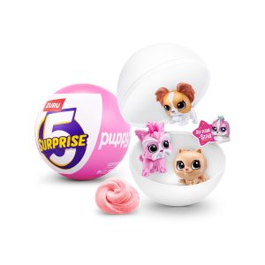 ZURU 5 SURPRISE-PUPPY PET SHOP-CAPSULE,Series 1 (One Random Piece) (CDU13PCS)
