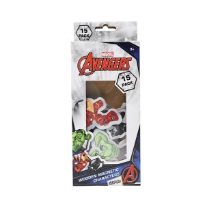 RRG - Skoodle Super Heroes: Marvel - Avengers Wooden Magnetic Set (15 Pack)