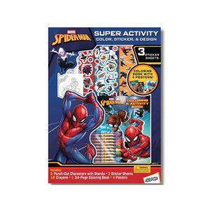 RRG - Skoodle Super Heroes: Marvel - Spider-Man Color, Sticker & Design Set