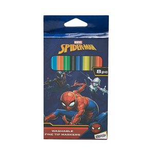 RRG - Skoodle Super Heroes: Marvel - Spider-Man Washable Fine Tip Markers