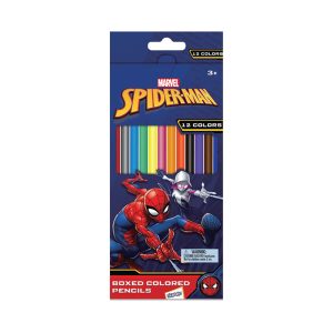 RRG - Skoodle Super Heroes: Marvel - Spider-Man Boxed Colored Pencils (12 Pack)