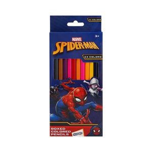 RRG - Skoodle Super Heroes: Marvel - Spider-Man Boxed Colored Pencils (24 Pack)