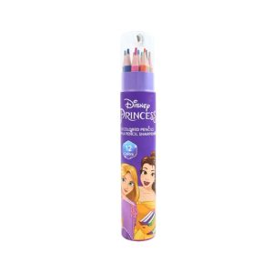 RRG - Skoodle Cartoon Animation: Disney Princess Colored Pencils with Sharpener (12 Pack)