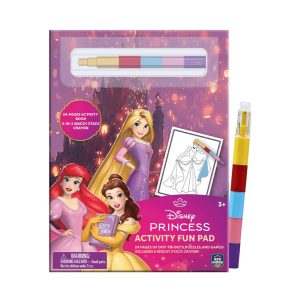 RRG - Skoodle Cartoon Animation: Disney Princess Activity Fun Pad with Stackable Crayon