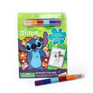 RRG - Skoodle Cartoon Animation: Disney - Lilo & Stitch Activity Fun Pad with Stackable Crayon