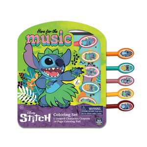 RRG - Skoodle Cartoon Animation: Disney - Lilo & Stitch Coloring Set with Shaped Crayon