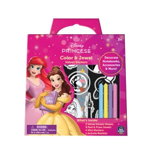 RRG - Skoodle Cartoon Animation: Disney Princess Color & Jewel Velvet Stickers