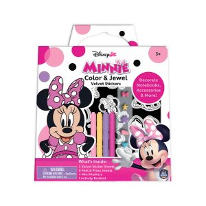 RRG - Skoodle Cartoon Animation: Disney Junior - Minnie Mouse Color & Jewel Velvet Stickers