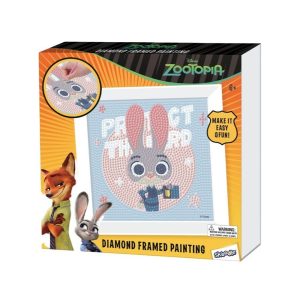 RRG - Skoodle Cartoon Animation: Disney - Zootopia - Judy Hopps Diamond Framed Painting Kit
