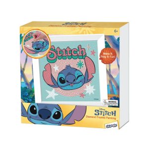RRG - Skoodle Cartoon Animation: Disney - Lilo & Stitch - Stitch Diamond Framed Painting Kit