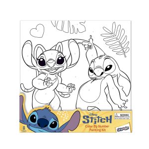 RRG - Skoodle Cartoon Animation: Disney - Lilo & Stitch - Stitch & Angel Color by Number Painting Kit