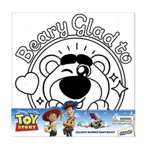 RRG - Skoodle Cartoon Animation: Disney Pixar - Toy Story - Lotso Color by Number (Canvas Painting)