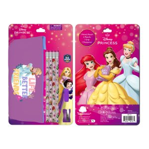 RRG - Skoodle Cartoon Animation: Disney Princess Zip-Zap Stationery Set (7 PCS)