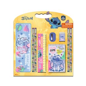 RRG - Skoodle Cartoon Animation: Disney - Lilo & Stitch Back to School Stationery Set ( 9 PCS)