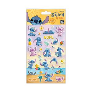 RRG - Skoodle Cartoon Animation: Disney - Lilo & Stitch - 3D Crystal Stickers