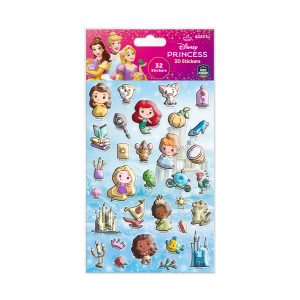 RRG - Skoodle Cartoon Animation: Disney Princess 3D Crystal Stickers