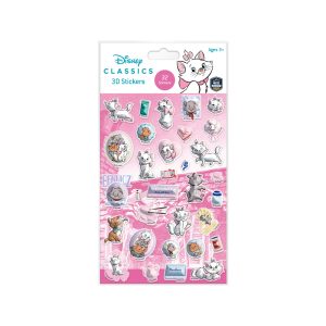 RRG - Skoodle Cartoon Animation:Disney -  The Aristocats - Marie 3D Crystal Stickers