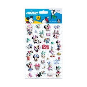 RRG - Skoodle Cartoon Animation: Disney - Mickey Mouse & Friends 3D Crystal Stickers