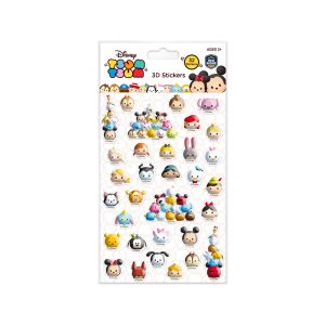 RRG - Skoodle Cartoon Animation: Disney Tsum Tsum 3D Crystal Stickers