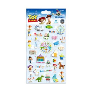 RRG - Skoodle Cartoon Animation: Disney Pixar - Toy Story 3D Crystal Stickers