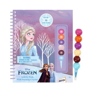 RRG - Skoodle Cartoon Animation: Disney - Frozen Activity Book with Stacking Crayon