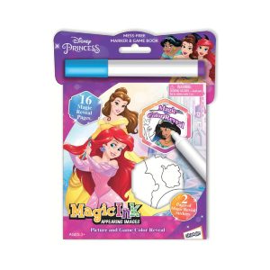RRG - Skoodle Cartoon Animation: Disney Princess Magic Ink Book with Stickers