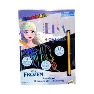 RRG - Skoodle Cartoon Animation: Disney - Frozen - Elsa Scratch Art
