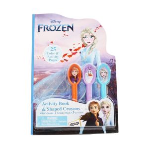 RRG - Skoodle Cartoon Animation: Disney - Frozen Activity Book & Shaped Crayons