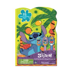 RRG - Skoodle Cartoon Animation: Disney - Lilo & Stitch Activity Book & Shaped Crayons