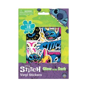 RRG - Skoodle Cartoon Animation: Disney - Lilo & Stitch Glow in the Dark Vinyl Stickers