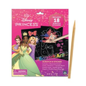 RRG - Skoodle Cartoon Animation: Disney Princess Scratch Art & Sticker