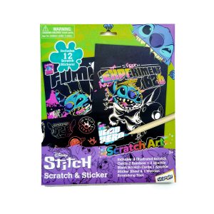 RRG - Skoodle Cartoon Animation: Disney - Lilo & Stitch Scratch Art