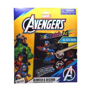 RRG - Skoodle Super Heroes: Marvel - Avengers Scratch Art