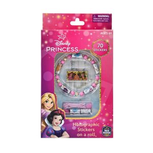 RRG - Skoodle Cartoon Animation: Disney Princess Holographic Sticker Bracelet Set (70 PCS)